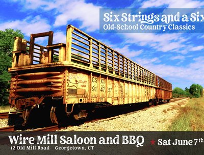 June 7 1PM Sweet smell of BBQ and the sounds of old-school country music wafting through the air.