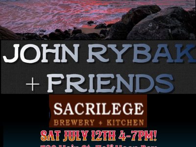 Next on tap - Free three hours of acoustic roots + blues on the coast @ Sacrilege Brewery + Kitchen!