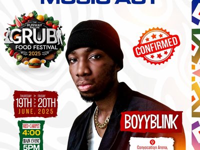 Boyyblink on The Runway & The Grub Food Festival
