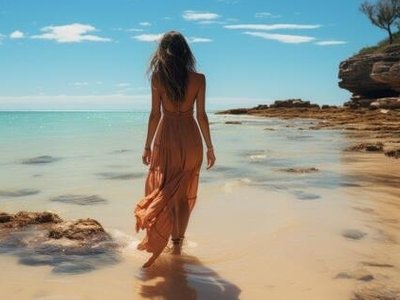 Sensations of You Woman on the beach