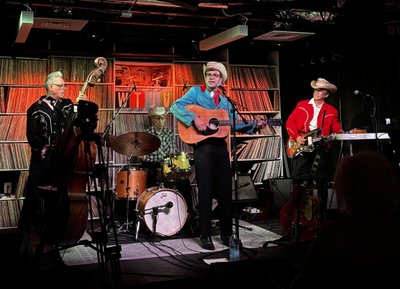 Brandon Wayne & His Lonesome Drifters perform at the WTJU studios in Charlottesville, VA on 7/11/25.