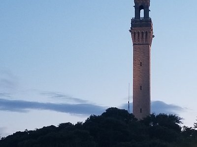 The towering Pilgrim Monument in Provincetown, MA!