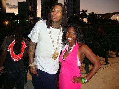 With Waka Flocka Flame at the Miami Music Festival 2010