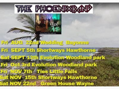 New Jersey here is our Upcoming shows!