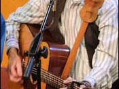 Playing with Crooked Holler at Aqus Cafe, Petaluma