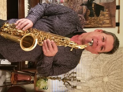 Wayne on Alto Saxophone