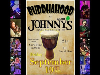 Fri. Sept 19th BuddhaHood at Johnny's