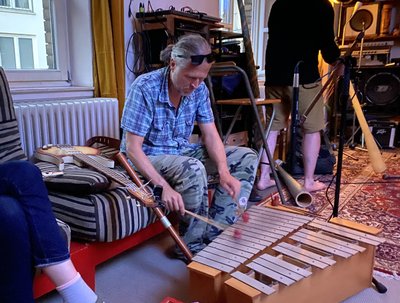 Christian Barthold on metallophone