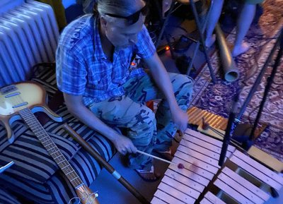 Christian Barthold on metallophone