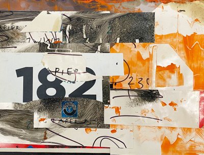 Collage works done when teaching art & illustration