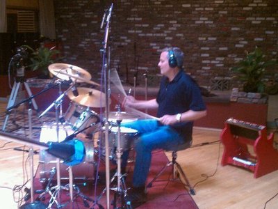 Mark letting it fly!