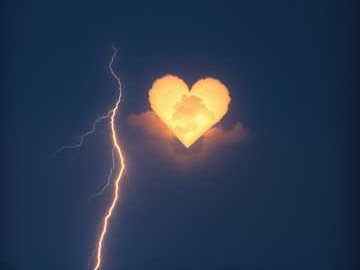 Lightening by the Heart