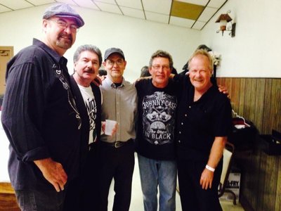 Wild Cherry. l-r: Bryan Bassett, Rob Parissi, Allen Wentz, Rob Beitle, Robert, 2014. Mingo Jct, OH