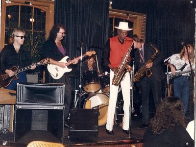 Noble"Thin Man" Watts, l-r: Robt,Bryan Bassett,Scott Corwin, Noble,Buzz Montsinger,Stephen Dees, '89