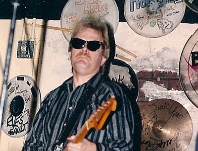 Robert at The Junkyard in Casselberry, Fl in '90.