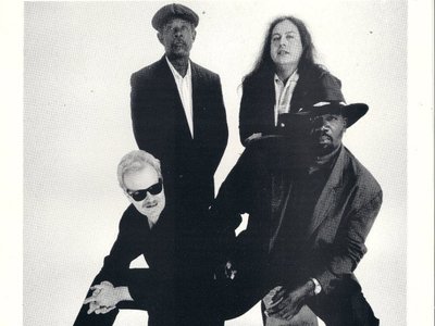 Smokehouse in '95. l to r: Robert, Aaron "Pop" Watson, Kenny Sly and Anthony"Packrat" Thompson