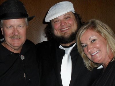 L-r: Robert, Victor Wainwright, Gail Thomas at BMA Awards 2013 in Memphis, Tn