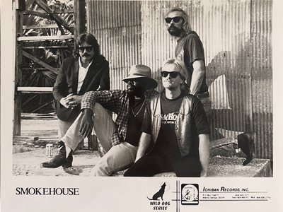 Smokehouse in '91. l-r:Ture Haig, Anthony "Packrat"Thompson, Robert, Gary Bavis. Sanford, Fl. 