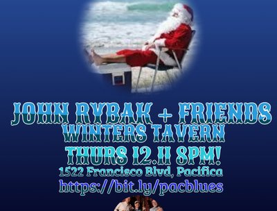 Winters Tavern in Pacifica Thu 12.11 8-11PM! https://bit.ly/pacblues
