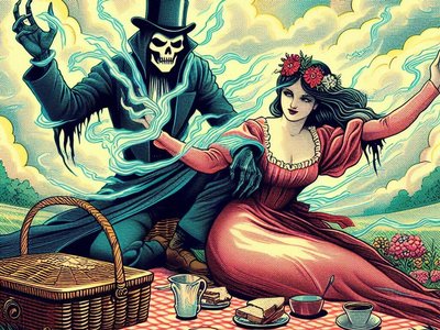 Arleen The Deathshark Of Necro Caverns & The Las Vegas Cemetery Honeymoon (2044)