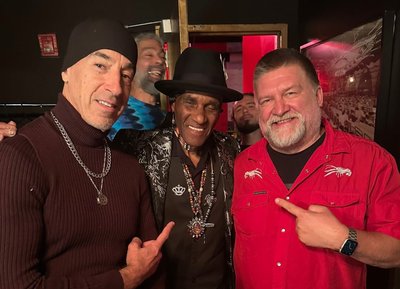 Hanging with the Uptown Ruler Cyril Neville!