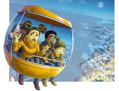 HOLD ON TIGHT - CHRISTMAS FERRIS WHEEL