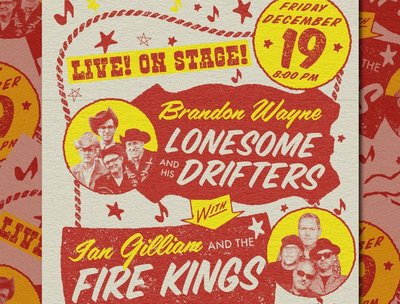 Double Bill with Ian Gilliam & the Fire Kings.
