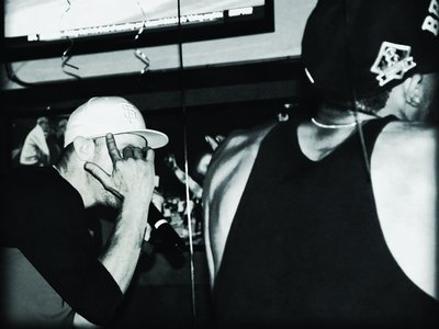 OneSixTwo performing on stage in Sacramento with BIG REGG