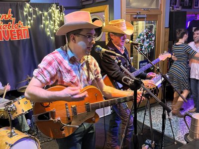 Brandon and Charles at Hank Dietle's Tavern on 12/27/25