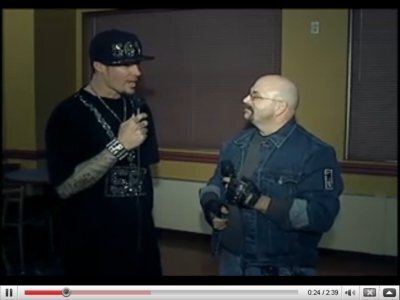 My interview with Vanilla Ice at Tioga Downs Racino for The Real Rock Show 
