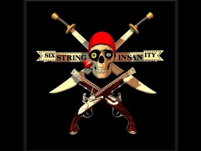 My former band "Six String Insanity" 2003/04, this was the 2nd version of our logo/band mascot 