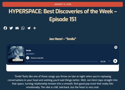 Space Sour Review Jon Henri - Smile
