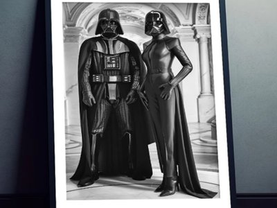 Mr & Mrs Darth Vader *Lulz*