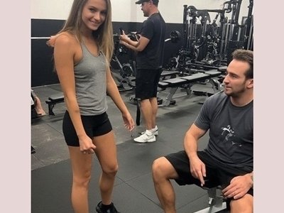 Girl Guy Gym