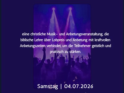 MANIFEST Worship 2026 DE