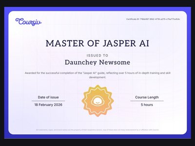 Exciting News: I've Completed My Course!


#Coursiv #Learning #Skills #AI