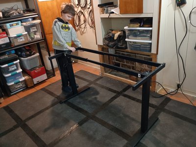 My New Studio Progress, and my boss showing me what he wants done and how he wants it done