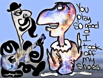 You play so good,
I took off my shoes.
#bobogolem