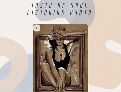 Listening Party Poster