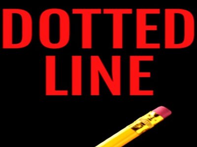 dotted line