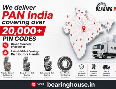 Online Purchase of Bearings with PAN India Delivery | Bearing House India