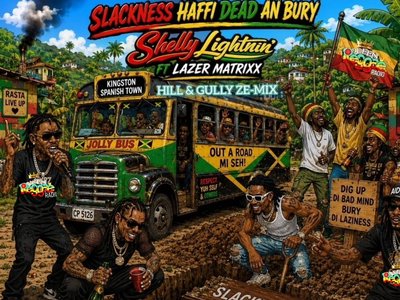 01. SLACKNESS HAFFI DEAD AN BURY - SHELLY LIGHTNIN FT LAZER MATRIXX - HILL & GULLY ZE-MIX - GENIUS