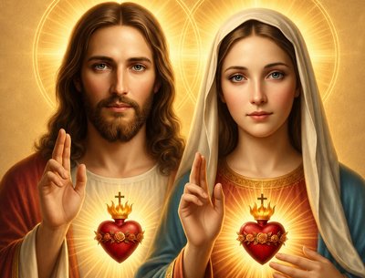 Jesus Mary Hearts