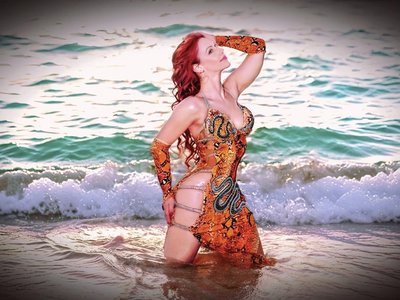 Circle in the Sand- Divalicious Candi (a.k.a. Candice Ann Moraga)  