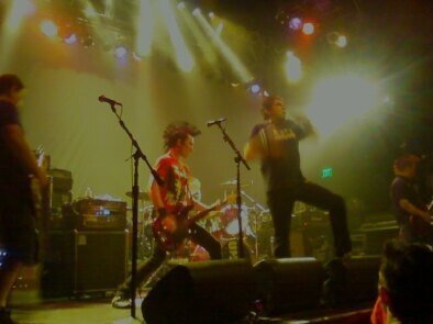 Back in the day: Unit F opens for Bad Religion