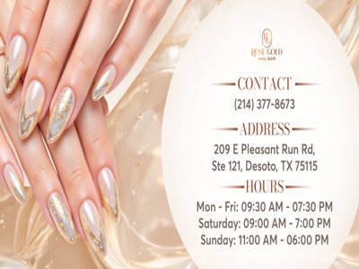 ROSE GOLD NAIL BAR photo