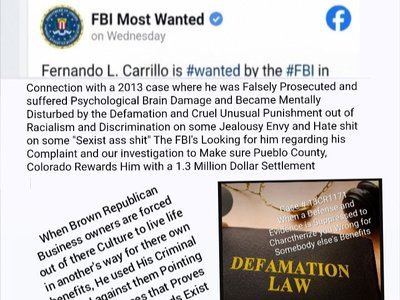 Hoping the FBI helps me get Something out of Pueblo County over crimes committed against me