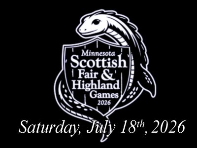 MN Scottish Fair & Highland Games, 2026 July 18, Shaw Field near the Pub.