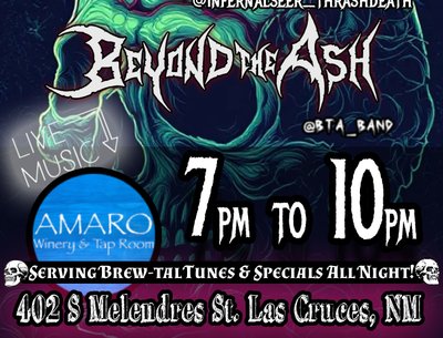 Beyond the Ash @ Amaro Winery on 06-27-2026