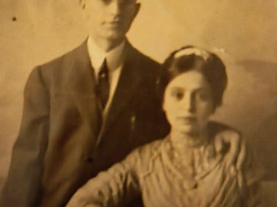 My Grandpa Jacob and Grandma Tillie on their wedding day!